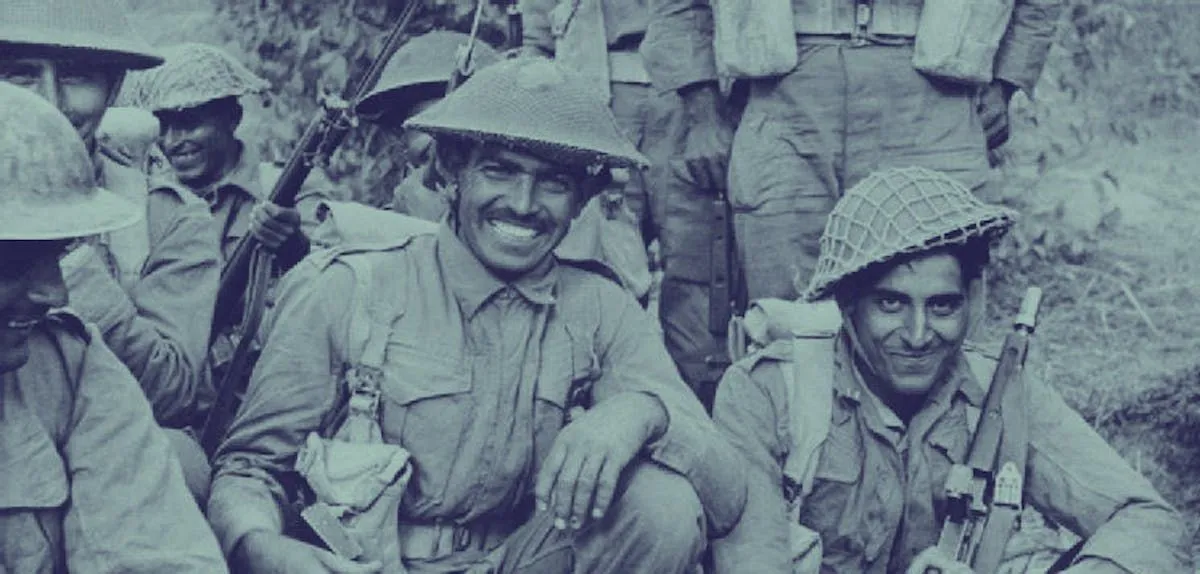 Indian soldiers in World War 2