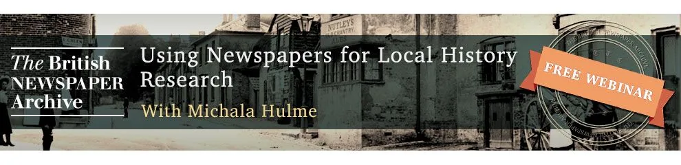 Local History Webinar