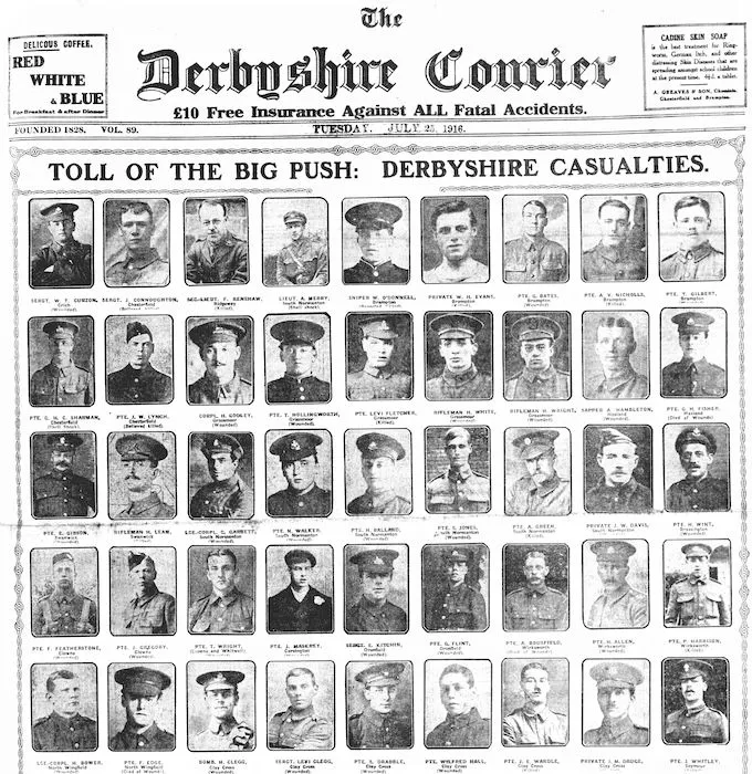 Faces of the fallen