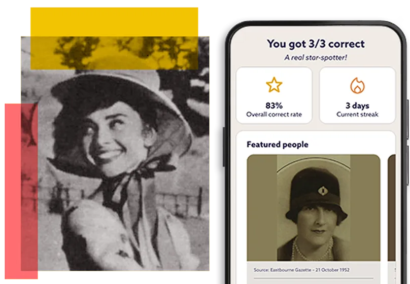Famous Faces Findmypast App Puzzle