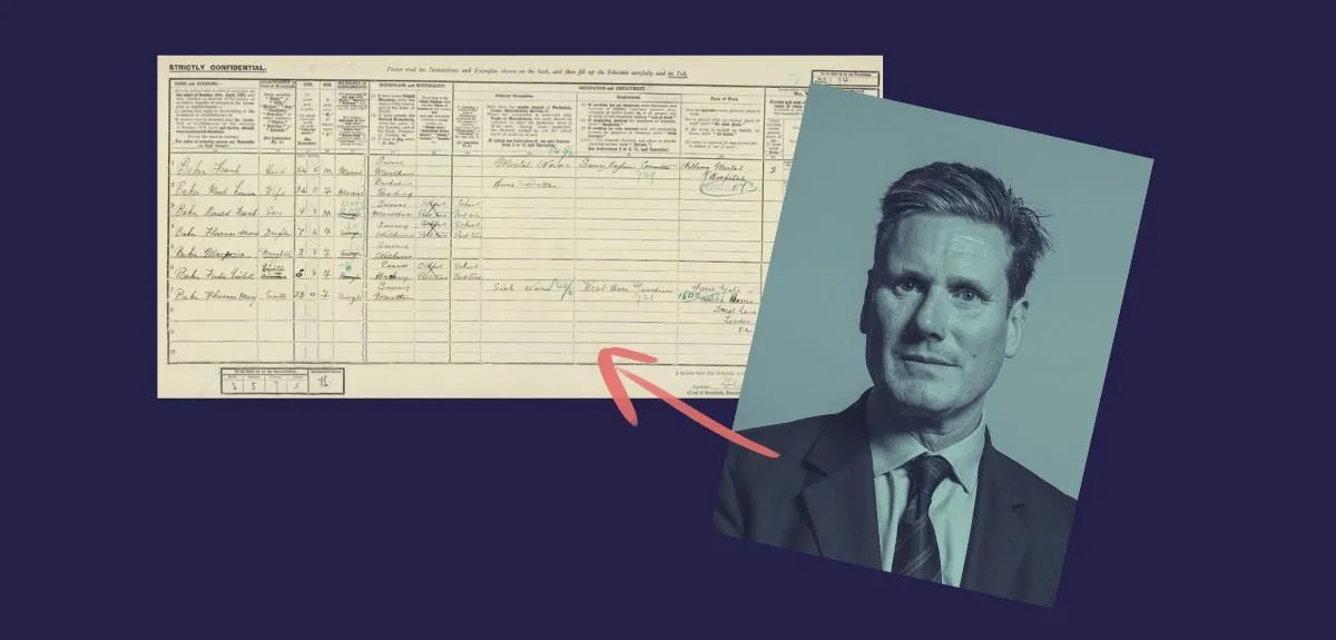 Keir Starmer's family tree
