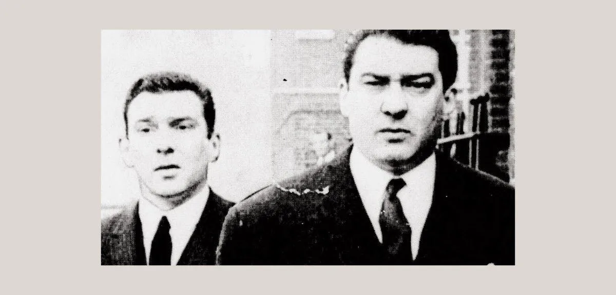 The Kray twins, Ronnie and Reggie