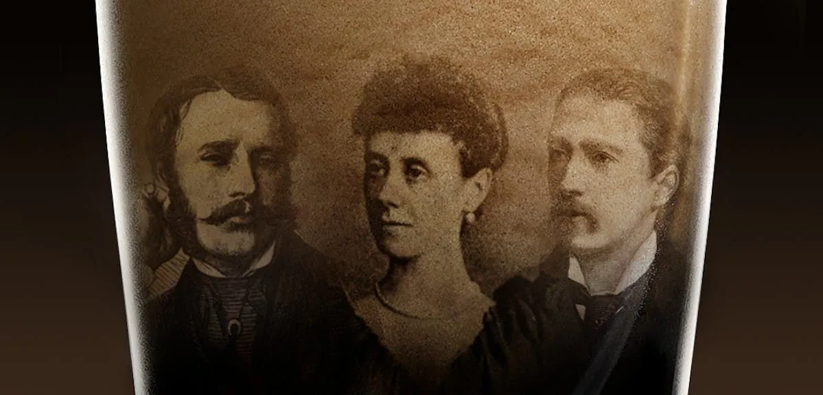 Arthur, Henrietta and Edward Guinness