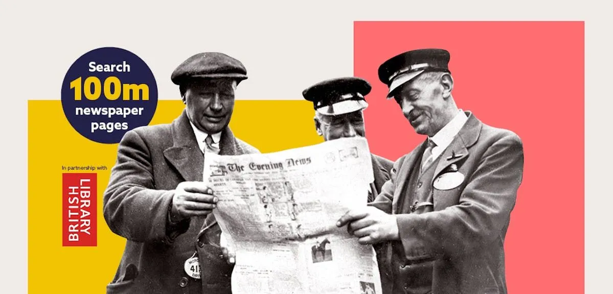 100 million newspaper pages on Findmypast
