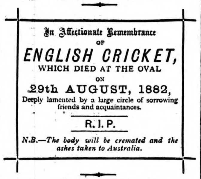 Death of English cricket