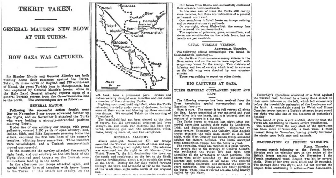 Allied forces capture Gaza