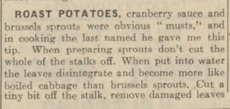 Brussel Sprouts