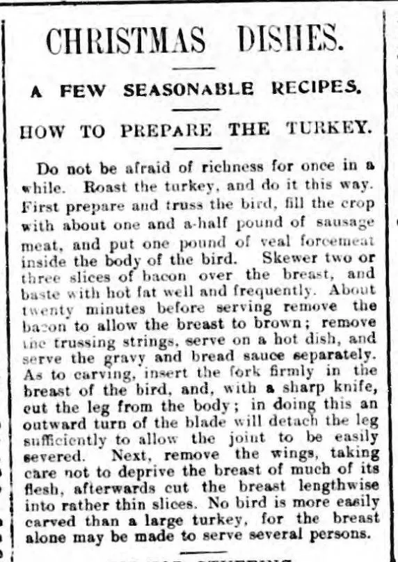 Cooking turkey with bacon