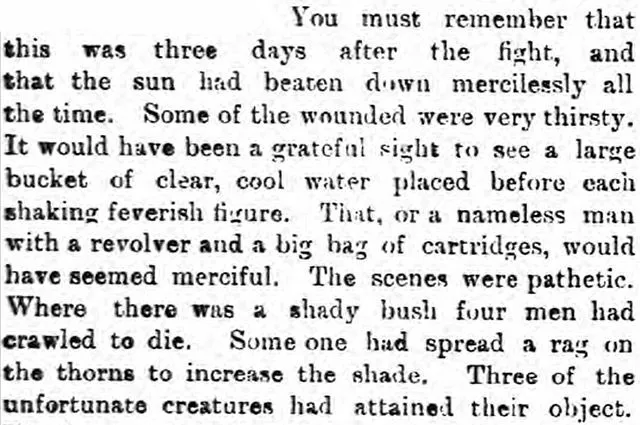Winston Churchill reported from the Battle of Omdurman for the Morning Post