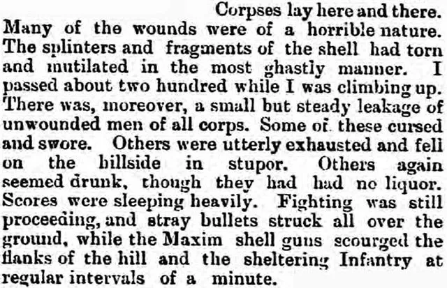 Winston Churchill worked as a war correspondent for the Morning Post in 1900.