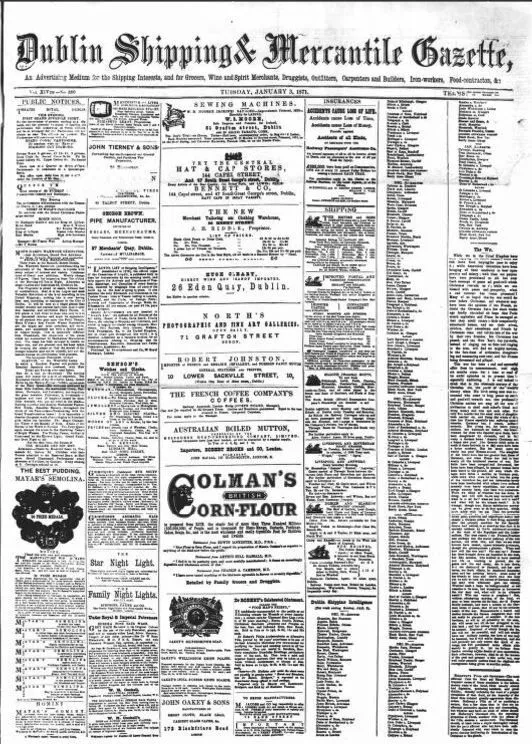 Dublin Shipping and Mercantile Gazette