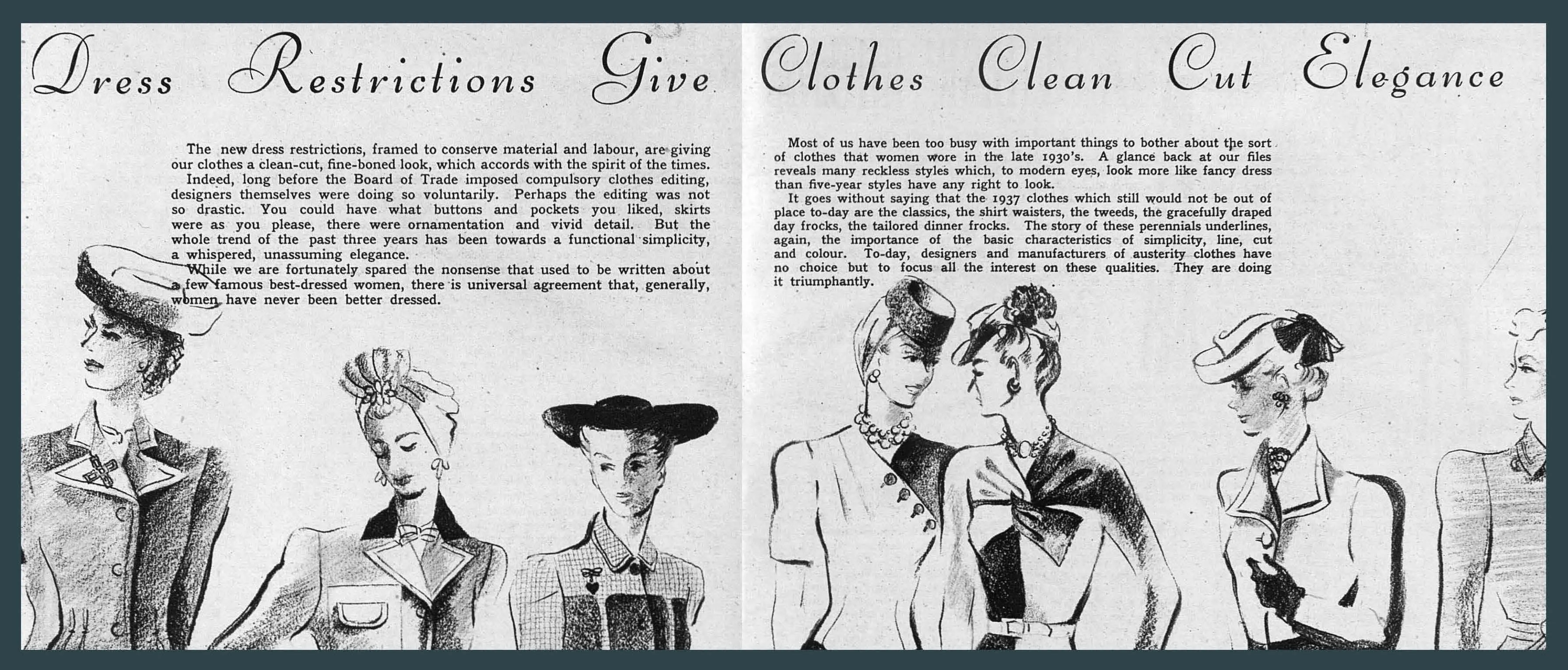 dress restrictions
