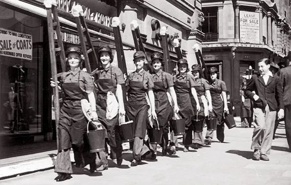 Women serving on the home front