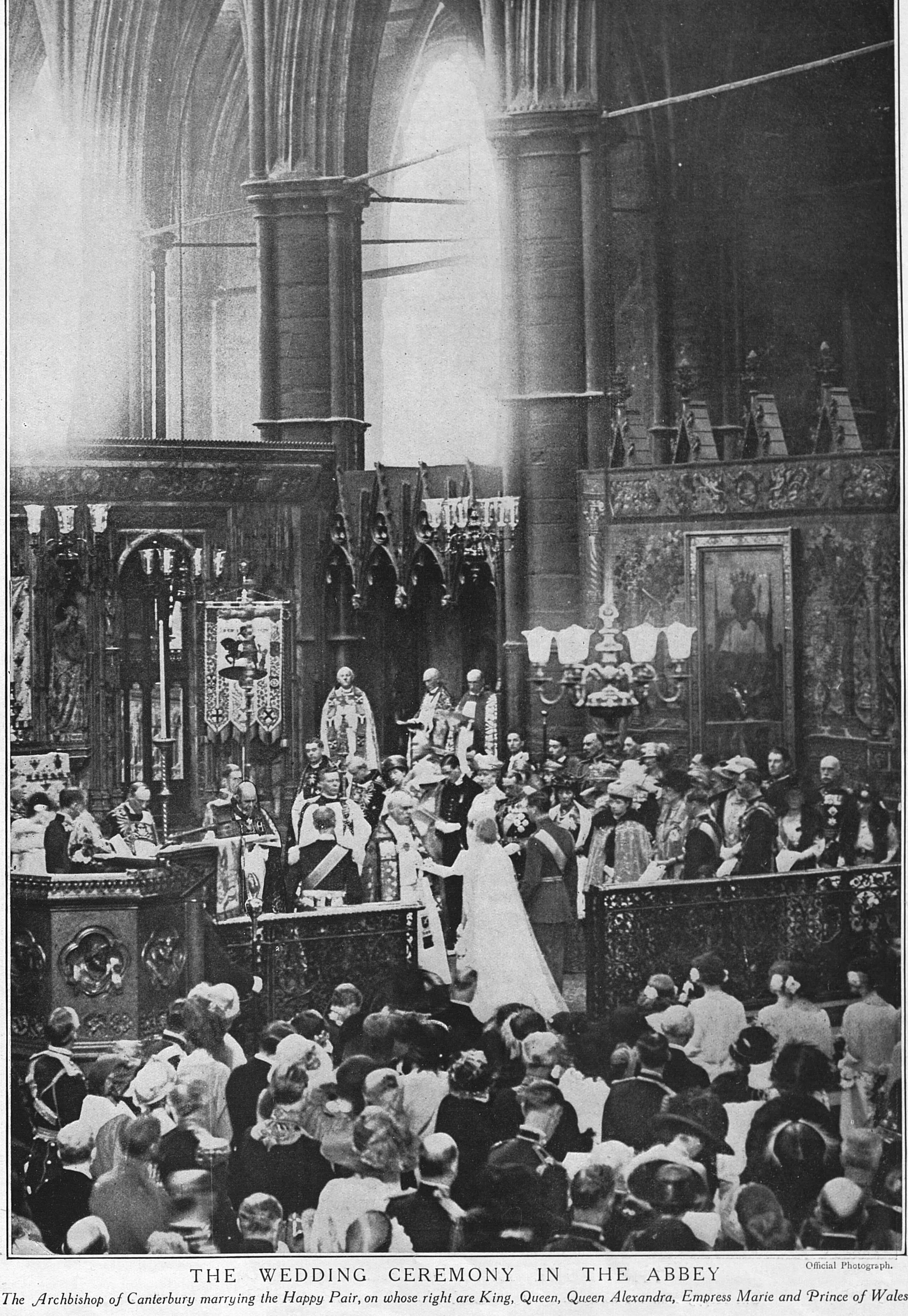 George VI's wedding