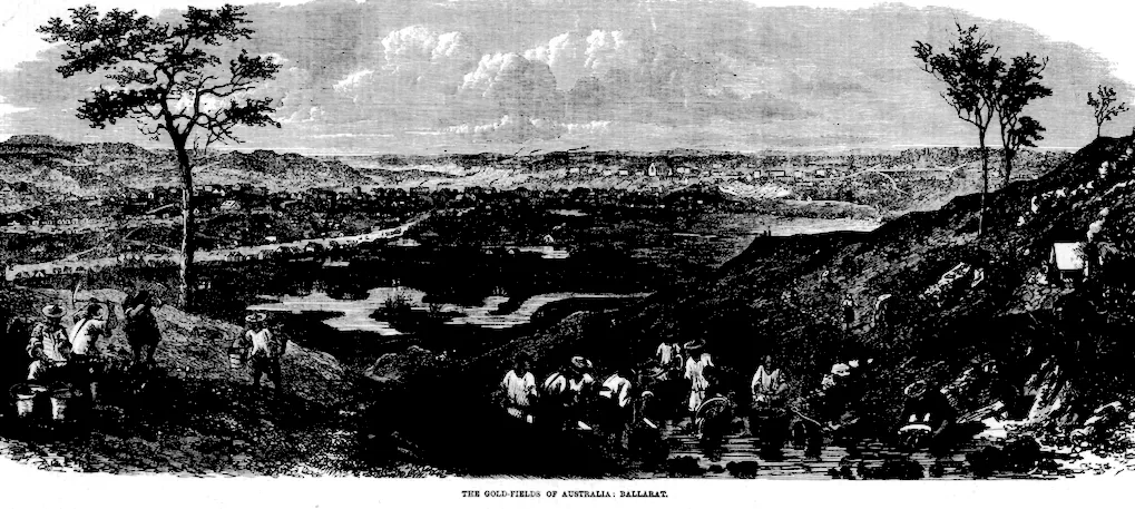 Gold fields Ballarat