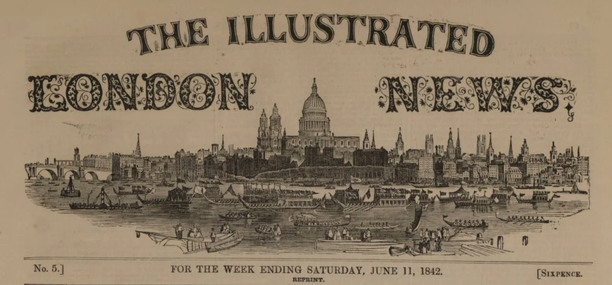 First edition of the Illustrated London News