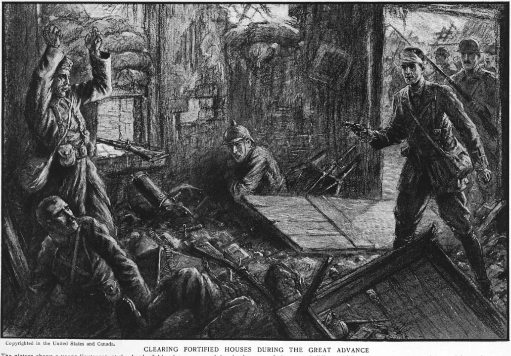 Joseph Gray wartime sketch