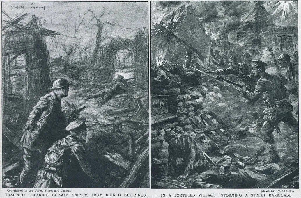 Joseph Gray sketches