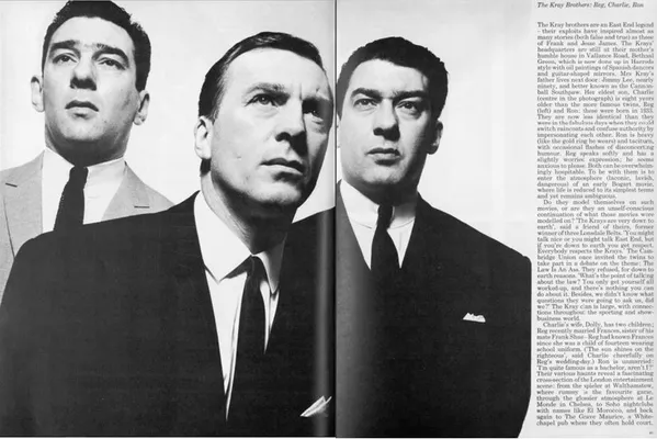 Kray twins portraits