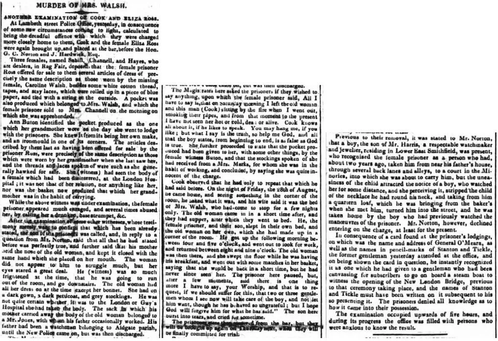 Murder of Mrs Walsh