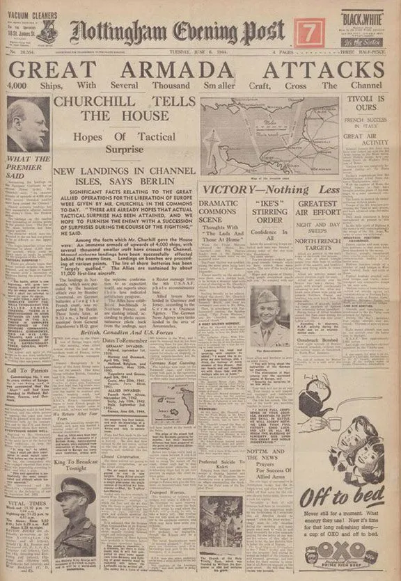 Nottingham Evening Post, 6 June 1944