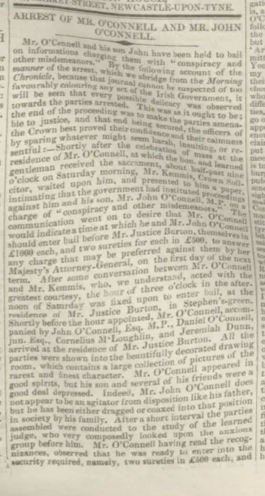 Arrest of Daniel O'Connell