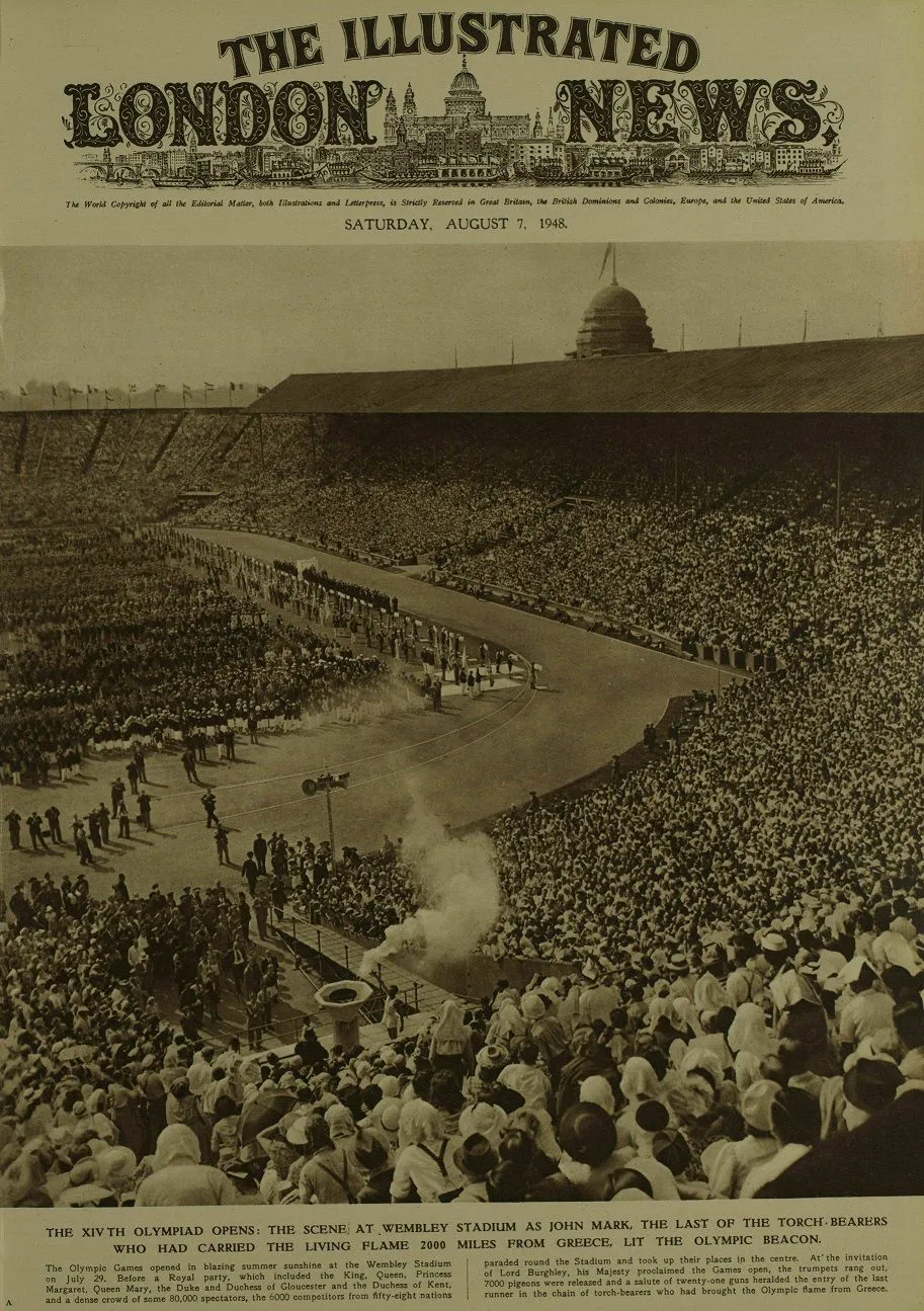 Opening ceremony 1948 Olympics