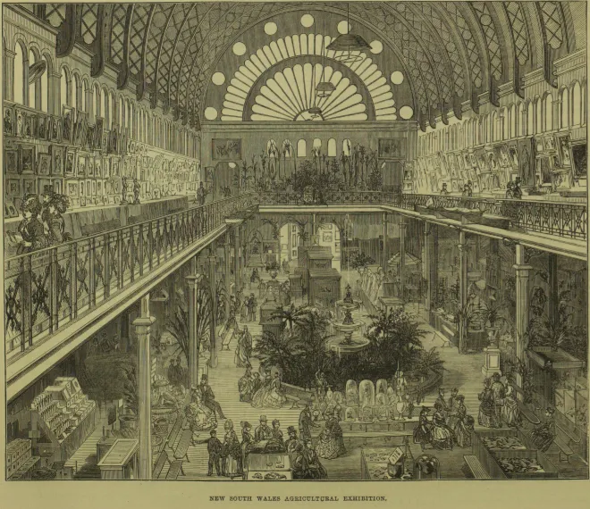 Sydney Exhibition Building interior