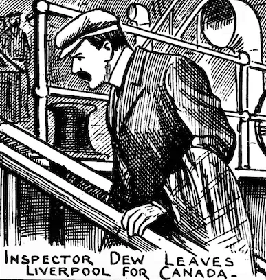 Inspector Dew leaving for Canada