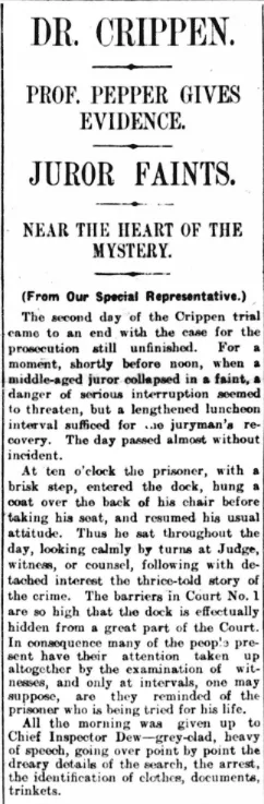 Trial of Dr Crippen