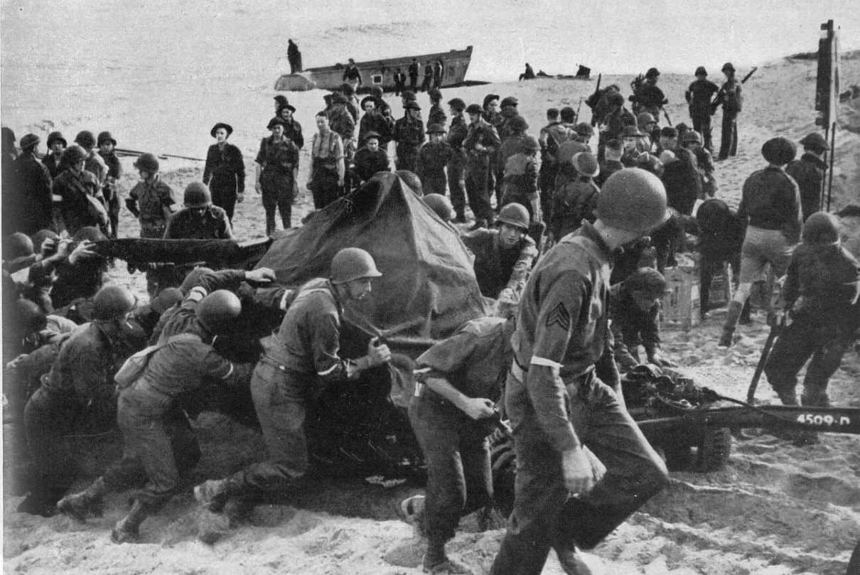 American troops