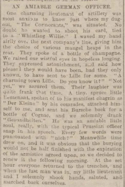 Christmas truce 1915