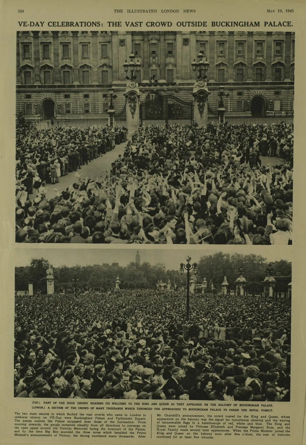 VE-Day celebrations in England
