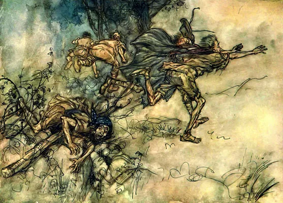 Midsummer's Night Dream illustration