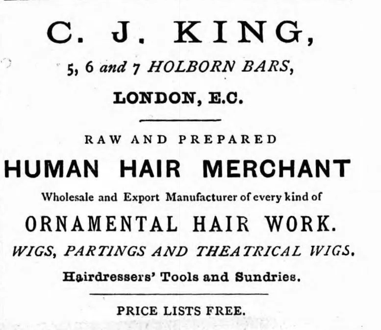 Lloyd's list 1881 hair merchant