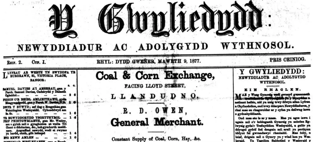 Y Gwyliedydd - Friday 09 March 1877