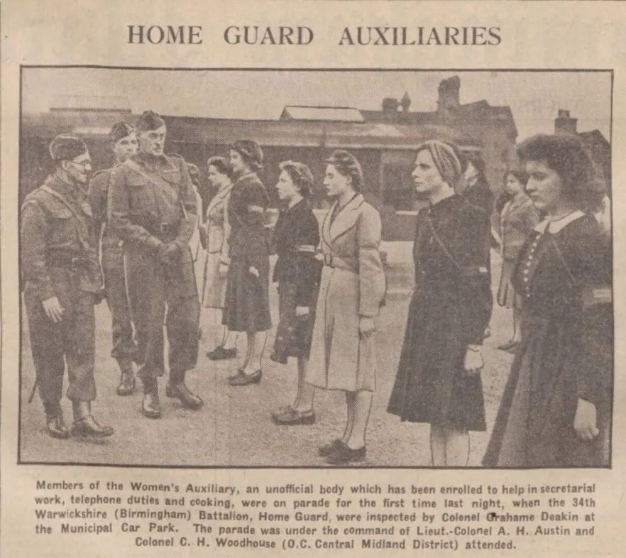 Home Guard Auxilaries