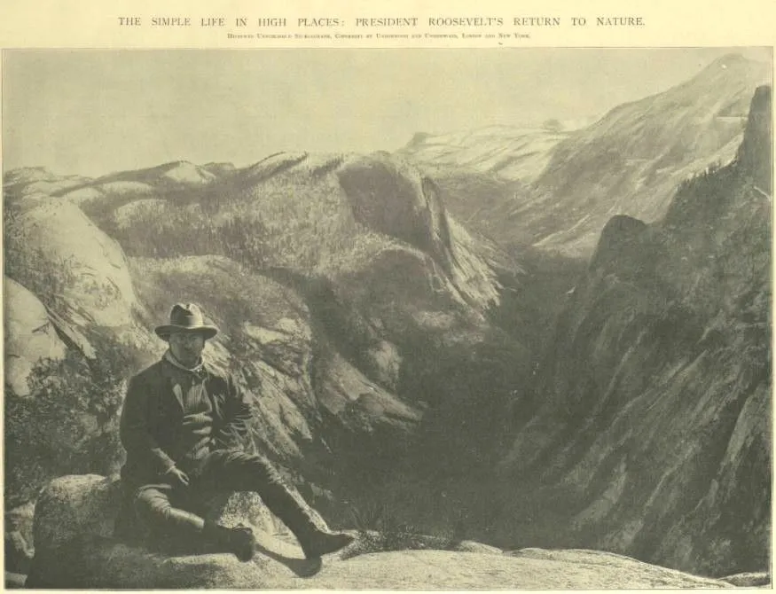 Teddy Roosevelt at Yosemite