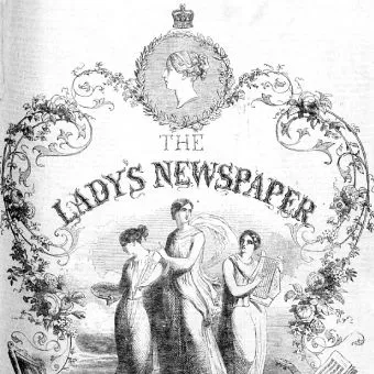 Front cover of the Lady's Newspaper