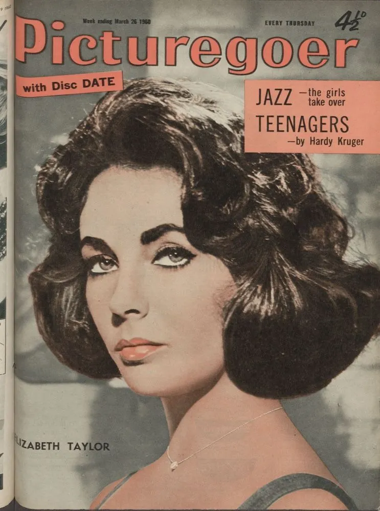 Front page of the Picturegoer from 26 March 1960