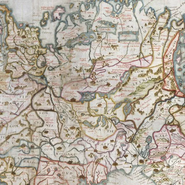 Seventeenth-century map of Ireland