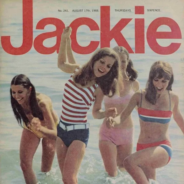 Front page of Jackie from 17 August 1968