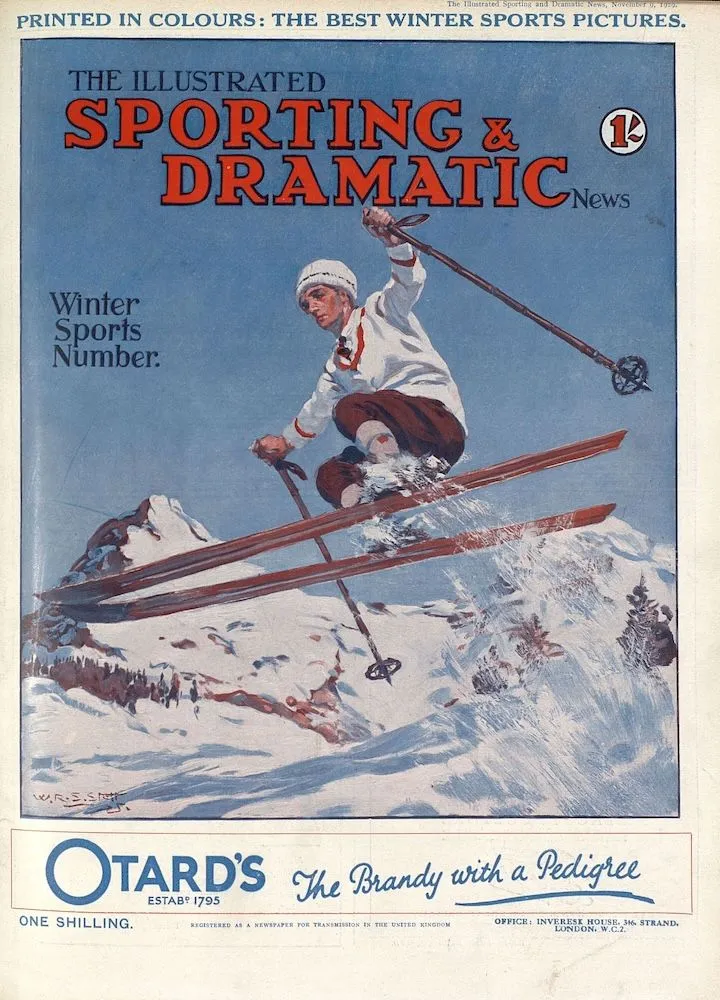 Front page of the Illustrated Sporting and Dramatic News from 9 November 1929