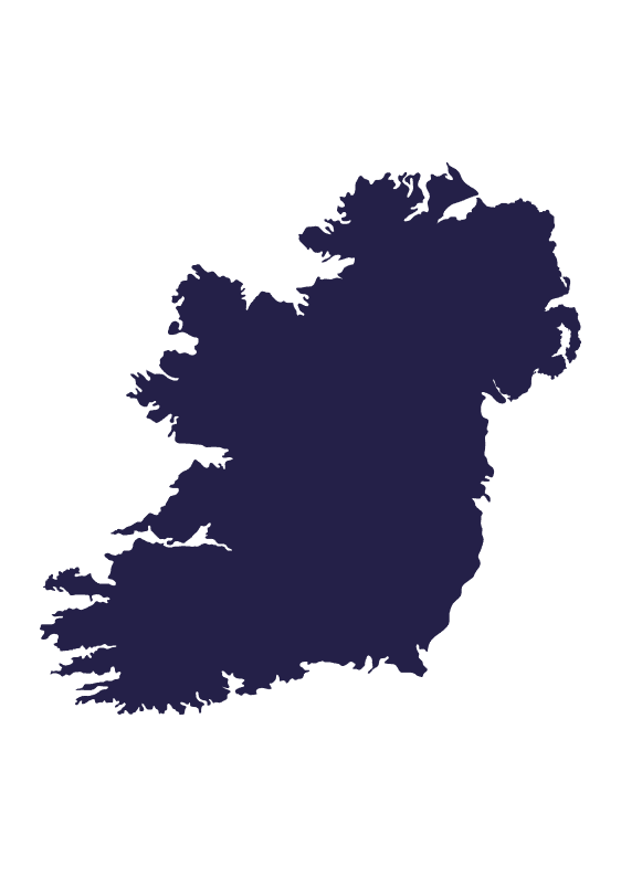 Map of Ireland