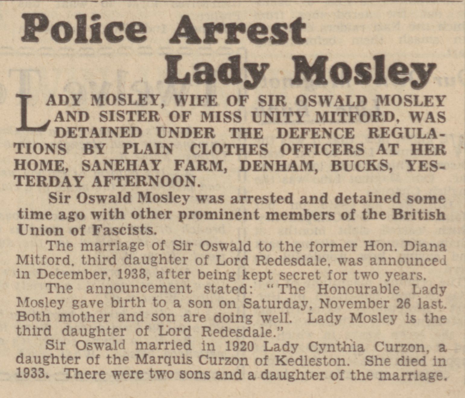 Clipping from The People